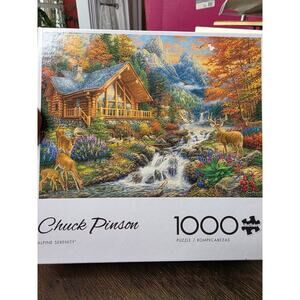 Buffalo Games jigsaw puzzle; Alpine Serenity by Chuck Pinson; 1000 pcs